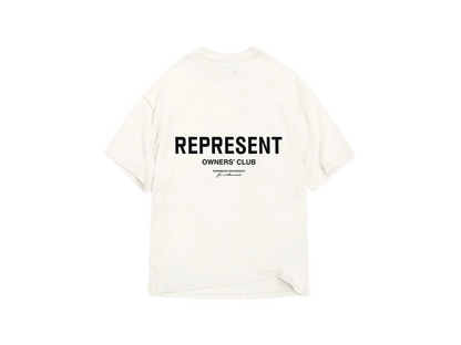 Represent Owners Club T-Shirt Flat White