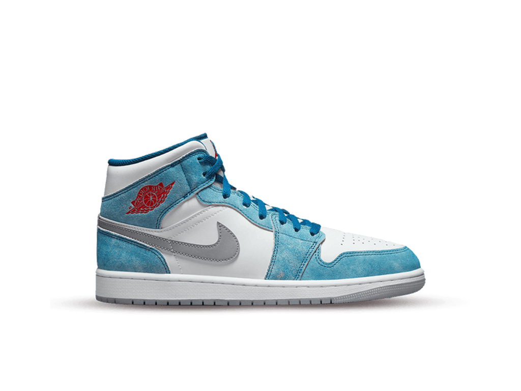 Nike Jordan 1 Mid SE French Blue Light Stel (GS)-sneakers-Air Jordan-pikastore.cz