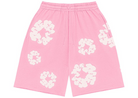 Denim Tears The Cotton Wreath Shorts Pink-Denim Tears-pikastore.cz
