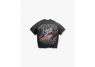 Represent X Iron Maiden Steed T-Shirt Stained Black-Represent-pikastore.cz