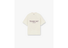 Represent Team 247 Oversized T-Shirt Cream-Represent-pikastore.cz