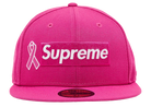 Supreme x New Era Breast Cancer Awareness Box Logo Fitted Hat Pink-Supreme-pikastore.cz