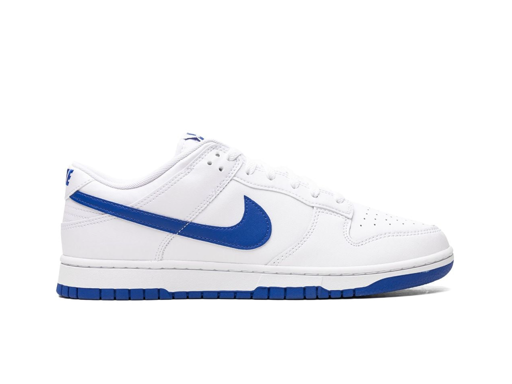 Nike Dunk Low White Hyper Royal