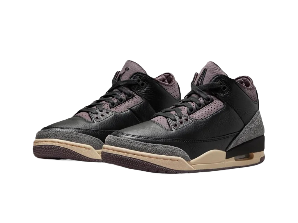 Nike Air Jordan A Ma Maniere x 3 Retro Black Violet Ore-Air Jordan-pikastore.cz