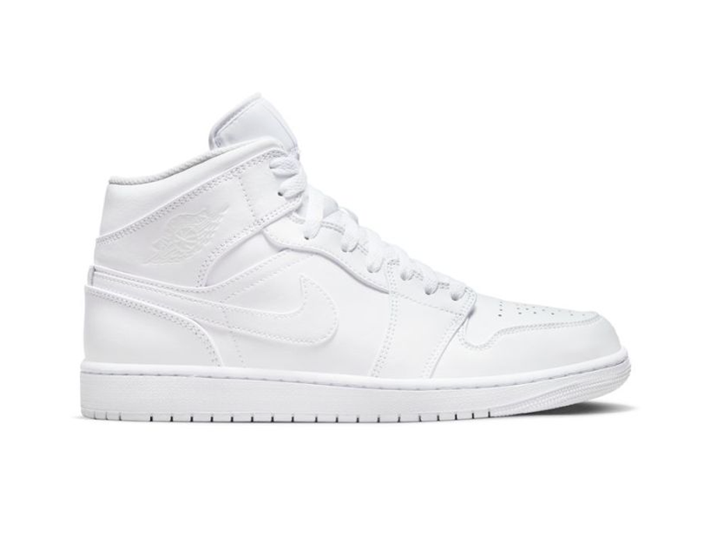 Nike Jordan 1 Mid Triple White (2022/2023)