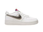 Nike Air Force 1 LV8 Double Swoosh Silver Gold (GS)-sneakers-Nike-pikastore.cz