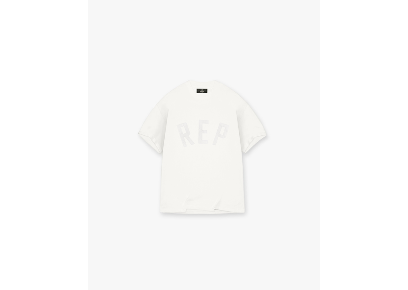 Represent Rep Applique T-Shirt Flat White-Represent-pikastore.cz