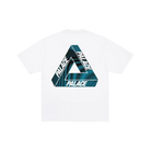 Palace Tri-vex T-shirt White/Blue-Palace-pikastore.cz