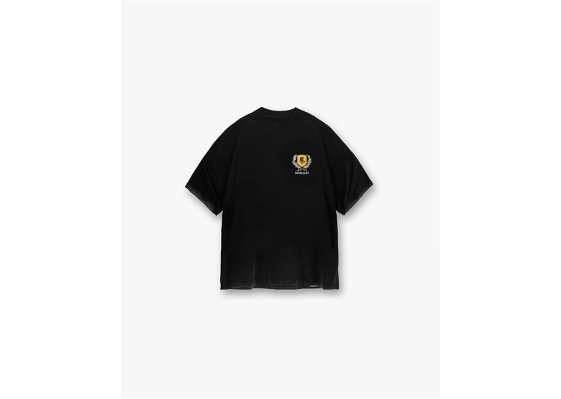 Represent Crest T-Shirt Vintage Black-Represent-pikastore.cz