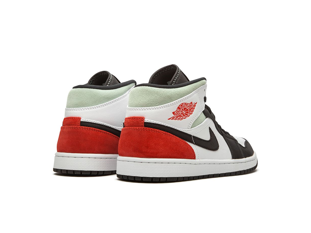 Nike Jordan 1 Mid SE Red Black Toe