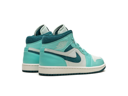 Nike Jordan 1 Mid Chenille Bleached Turquoise (Women's)