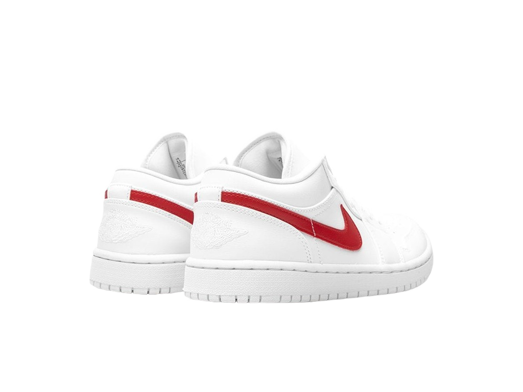 Nike Air Jordan 1 Low White University Red (Women's)-sneakers-Air Jordan-pikastore.cz