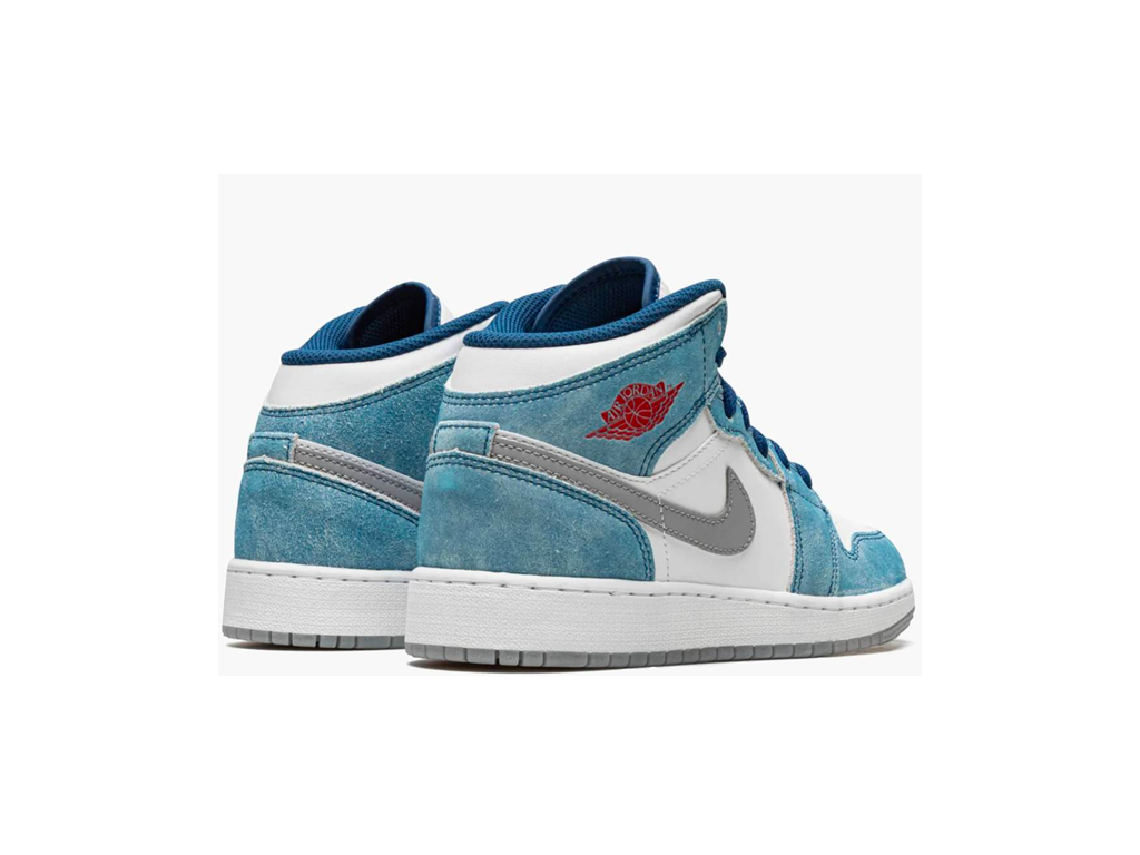 Nike Jordan 1 Mid SE French Blue Light Stel (GS)-sneakers-Air Jordan-pikastore.cz