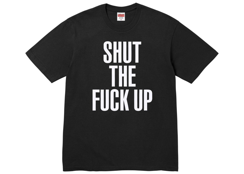 Supreme Number (N)ine Shut Up Tee Black