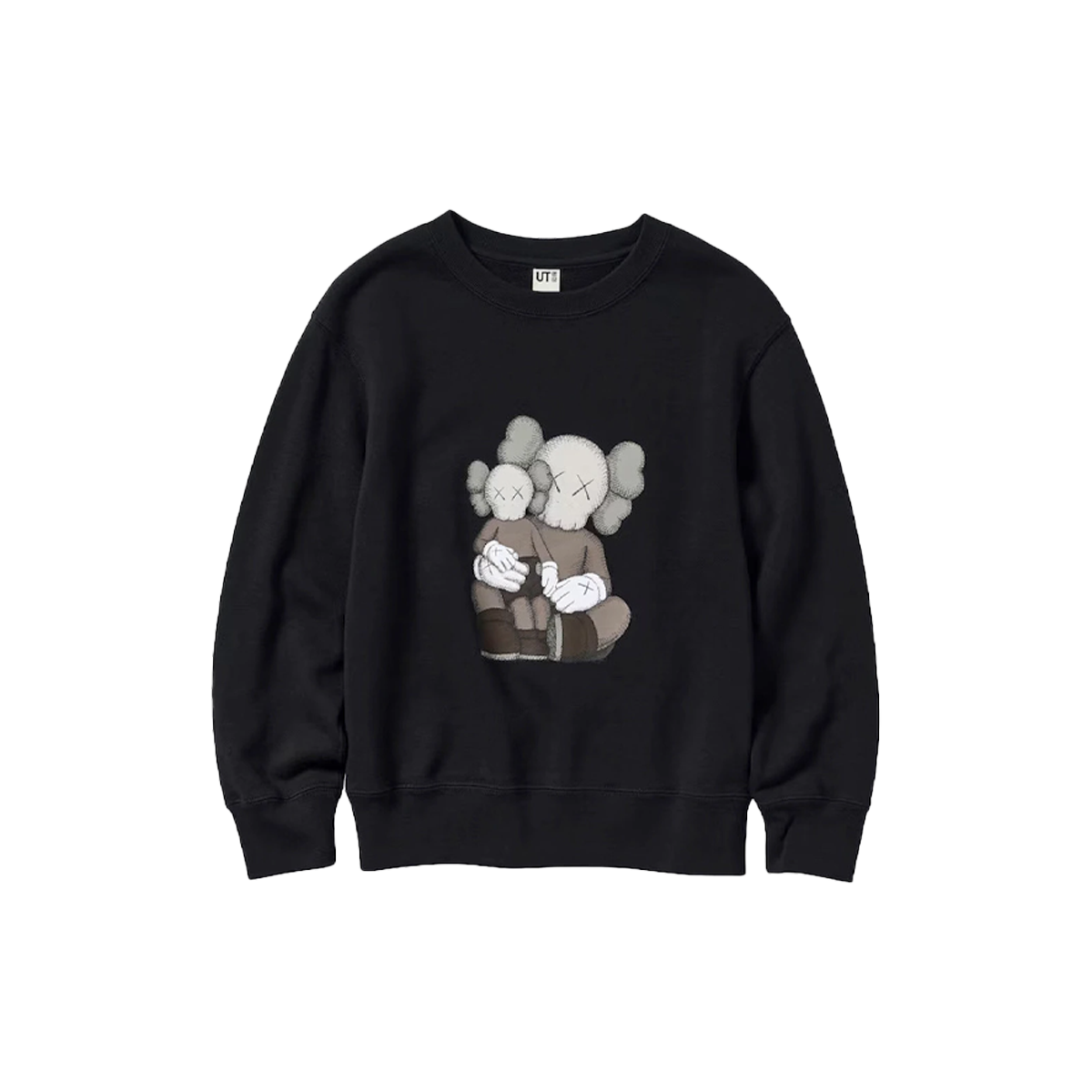 Kaws x Uniqlo Longsleeve Sweatshirt Black-Kaws-pikastore.cz