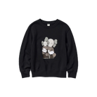Kaws x Uniqlo Longsleeve Sweatshirt Black-Kaws-pikastore.cz