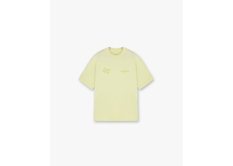Represent 247 Future Terrains Oversized T-Shirt Shadow Lime-Represent-pikastore.cz
