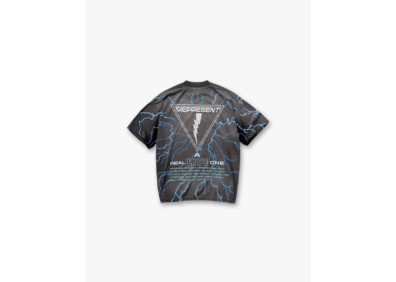 Represent X Iron Maiden A Real Live One T-Shirt Stained Brown-Represent-pikastore.cz