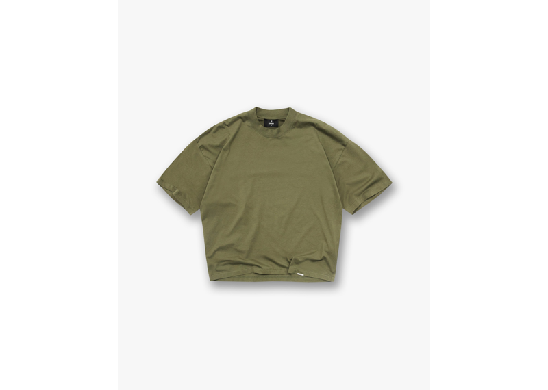 Represent Initial Boxy T-Shirt Army Green-Represent-pikastore.cz