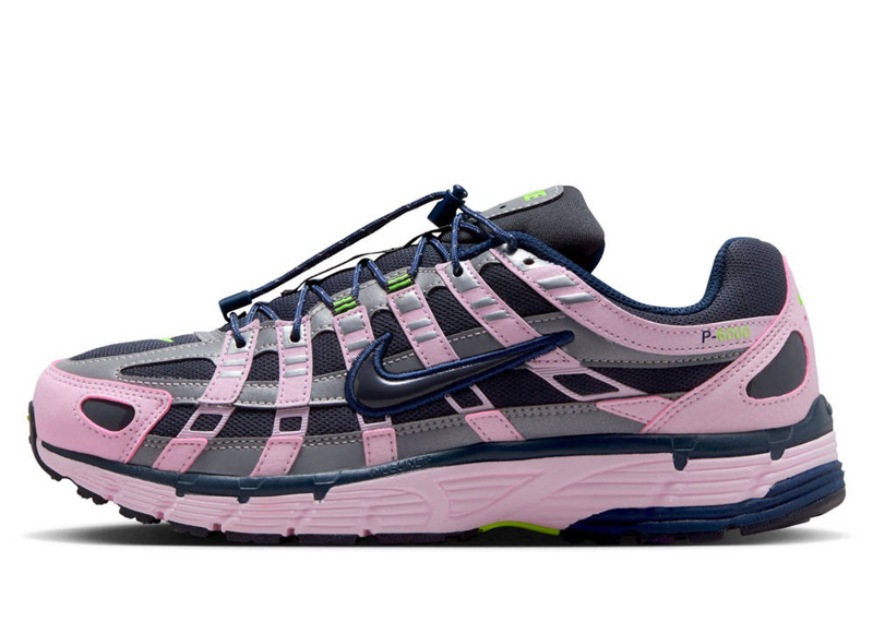 Nike P-6000 Pink Foam Armory Navy (Womens)-Nike-pikastore.cz