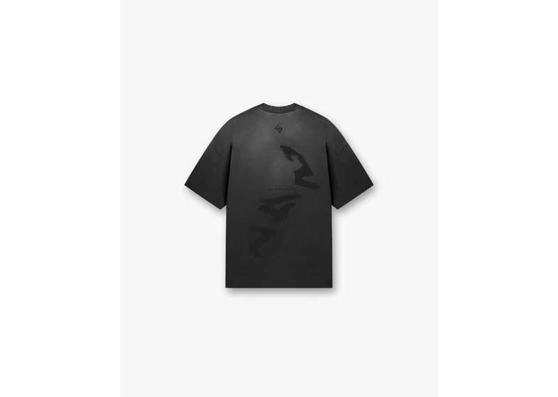Represent 247 Motion Oversized T-Shirt Aged Black-Represent-pikastore.cz
