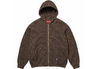 Supreme Hooded Zip Up Thermal Brown-Supreme-pikastore.cz