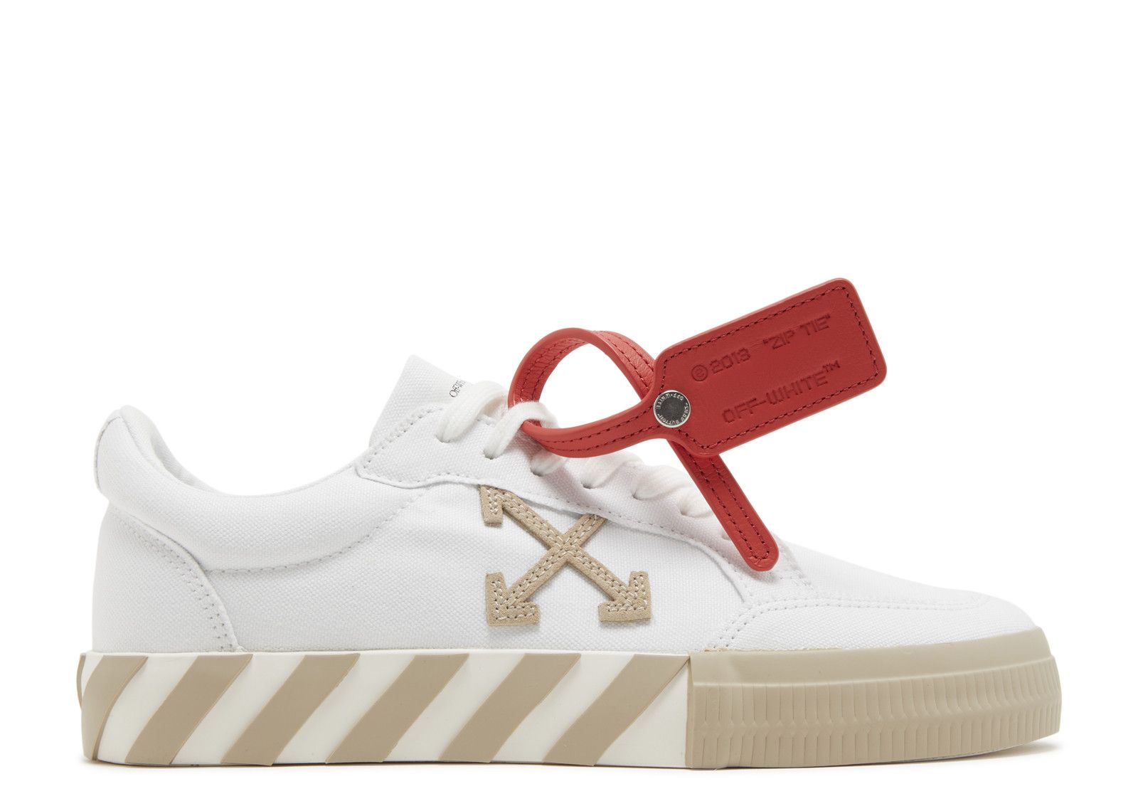 Off-White Wmns Vulc Sneaker White Beige
