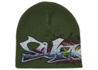 Supreme Tag Beanie (FW25) Green-Supreme-pikastore.cz
