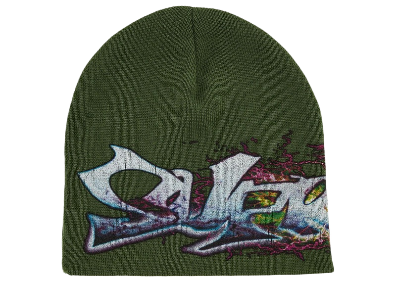 Supreme Tag Beanie (FW25) Green-Supreme-pikastore.cz