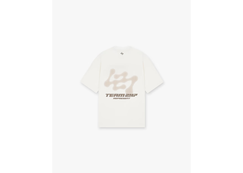 Represent 247 Future Terrains Oversized T-Shirt Flat White-Represent-pikastore.cz