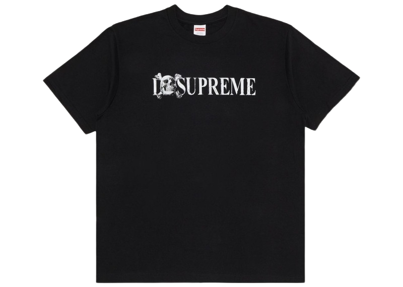 Supreme Skull Tee Black-Supreme-pikastore.cz