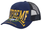 Supreme Crest Mesh Back 6-Panel Navy-Supreme-pikastore.cz