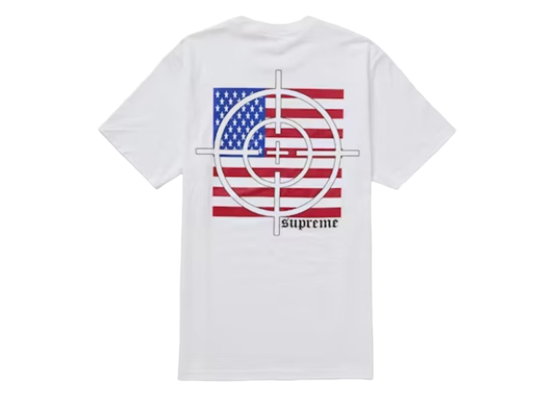 Supreme Target Tee White-Supreme-pikastore.cz