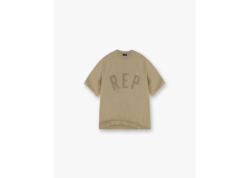 Represent Rep Applique T-Shirt Fawn-Represent-pikastore.cz