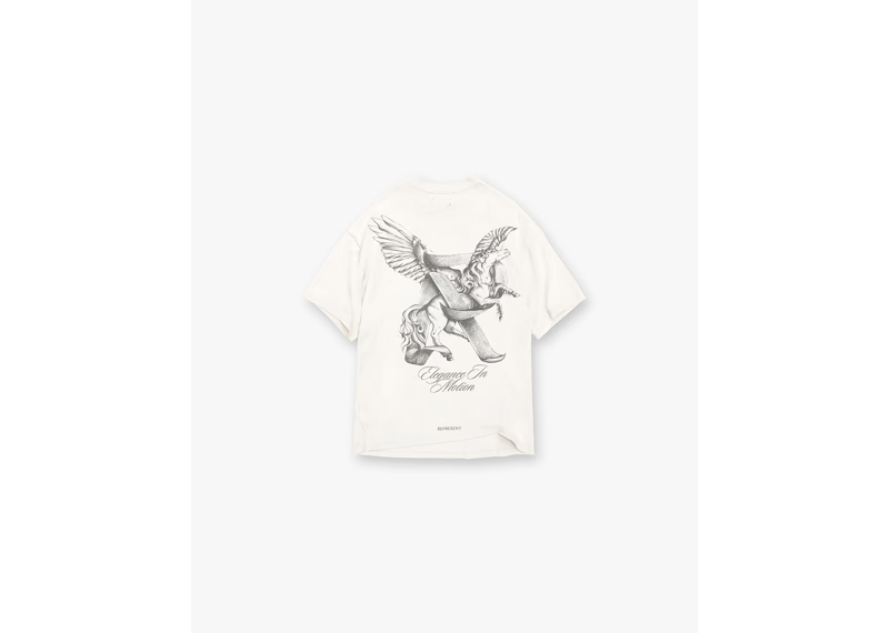 Represent Elegance In Motion T-Shirt Flat White-Represent-pikastore.cz