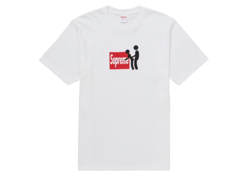 Supreme Stick Tee White-Supreme-pikastore.cz