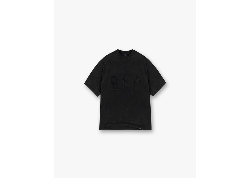 Represent Rep Applique T-Shirt Off Black-Represent-pikastore.cz