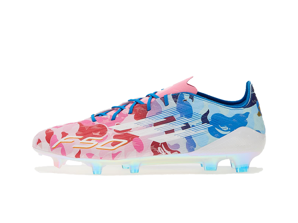 Adidas BAPE x Adizero F50 Elite FG Pink-Adidas-pikastore.cz