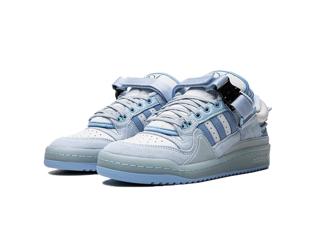 Adidas Bad Bunny x Forum Buckle Low Big Kid Blue Tint-Adidas-pikastore.cz