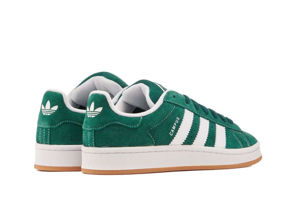 Adidas Campus 00s Dark Green White (Kids)-sneakers-Adidas-pikastore.cz
