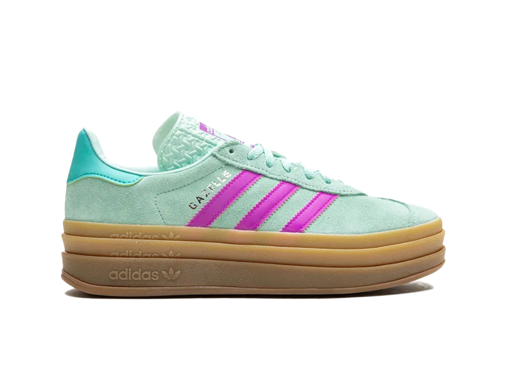 Adidas Gazelle Bold J Clear Mint Flash Pink-Adidas-pikastore.cz