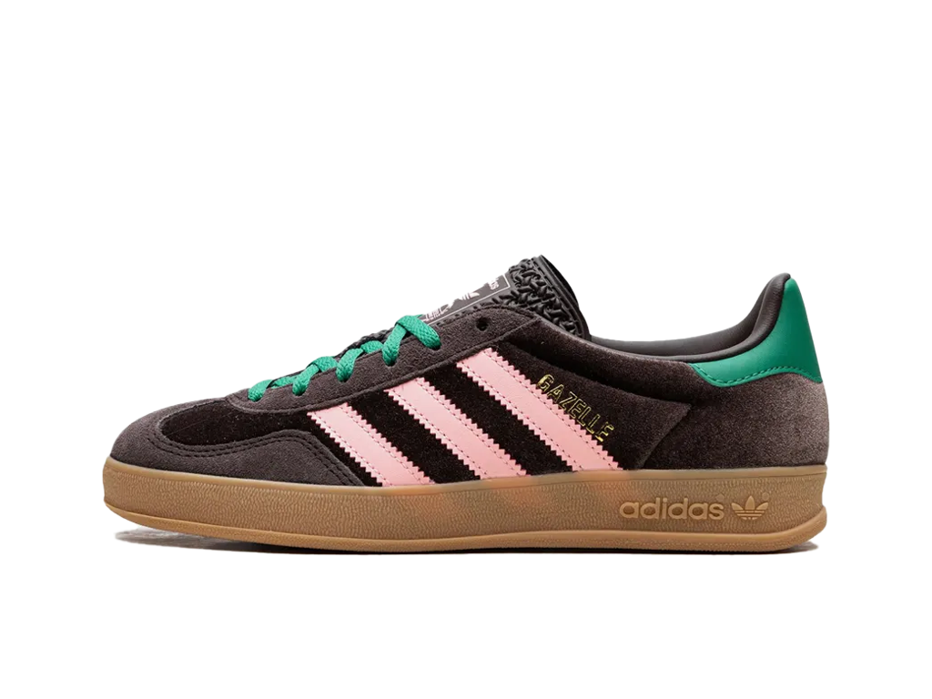 Adidas Gazelle Indoor Dark Brown Glow Pink-Adidas-pikastore.cz