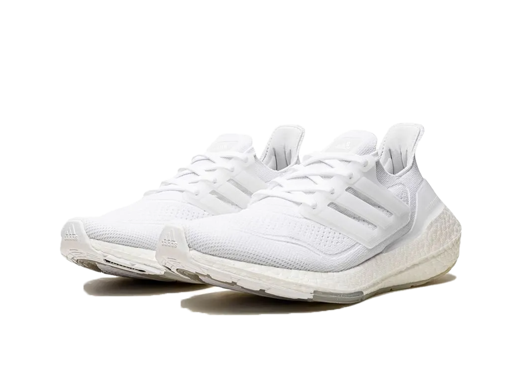 Adidas UltraBoost 21 Triple White (Women's)-sneakers-Adidas-pikastore.cz