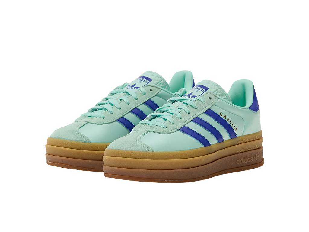 Adidas Wmns Gazelle Bold Clear Mint Lucid Blue Satin-Adidas-pikastore.cz