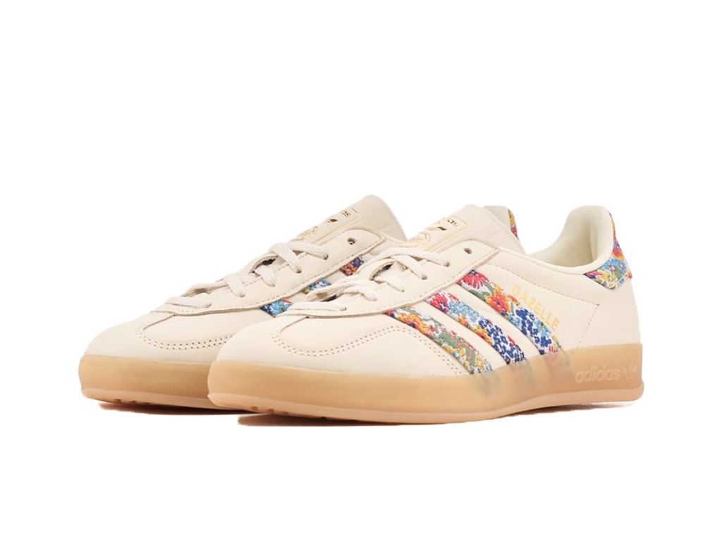 Adidas Originals x Liberty London Womens Gazelle Indoor White-Adidas-pikastore.cz
