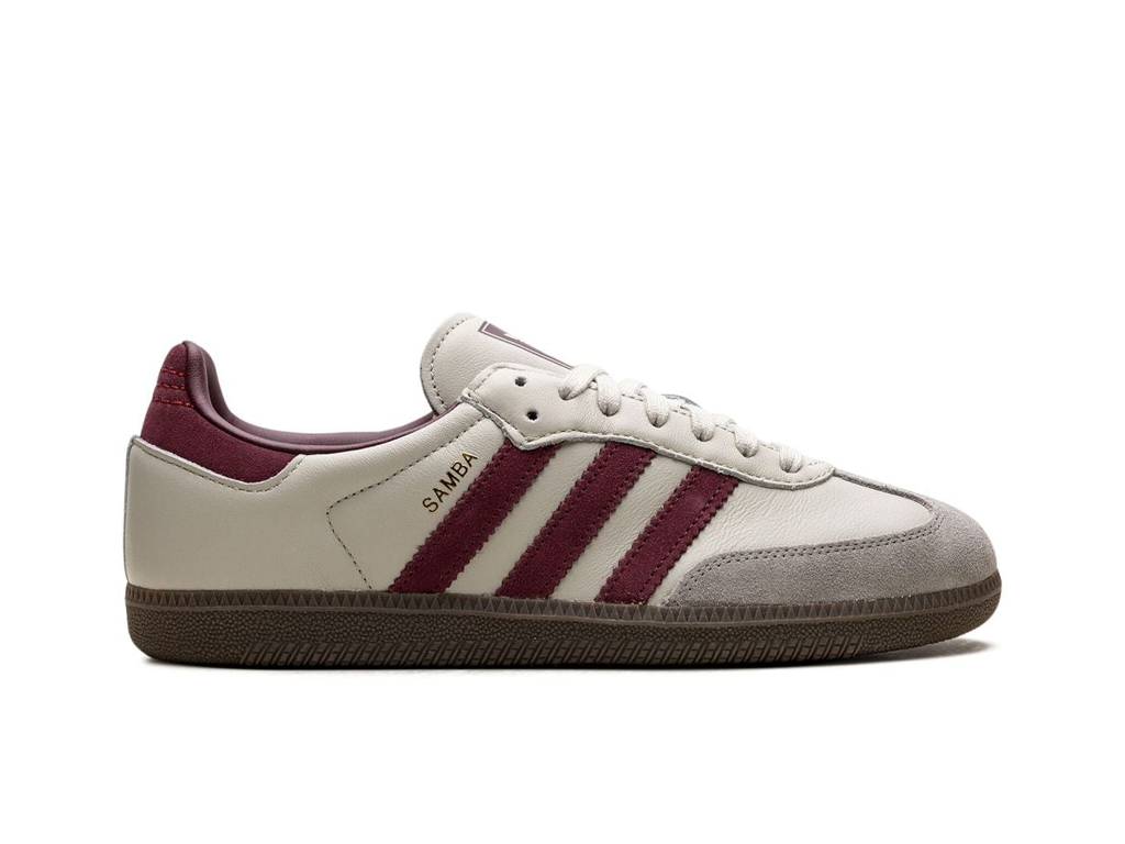 Adidas Samba OG Putty Grey Maroon