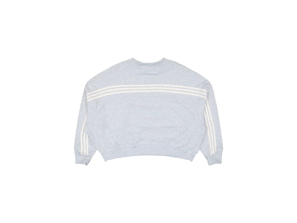 Adidas x Bad Bunny Crewneck Balaclava Hoodie Light Grey Heather-Adidas-pikastore.cz