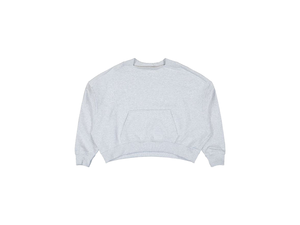 Adidas x Bad Bunny Crewneck Balaclava Hoodie Light Grey Heather-Adidas-pikastore.cz