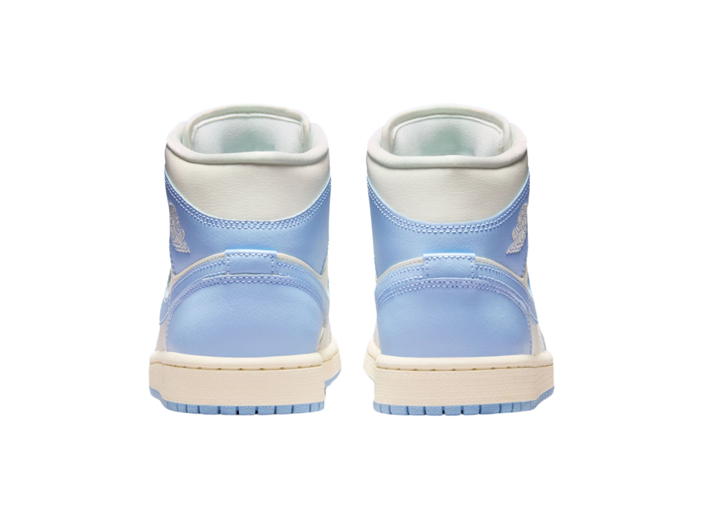Air Jordan Jordan 1 Mid Psychic Blue Sail Coconut Milk (Women's) – adidași – fotografia 4 din 5