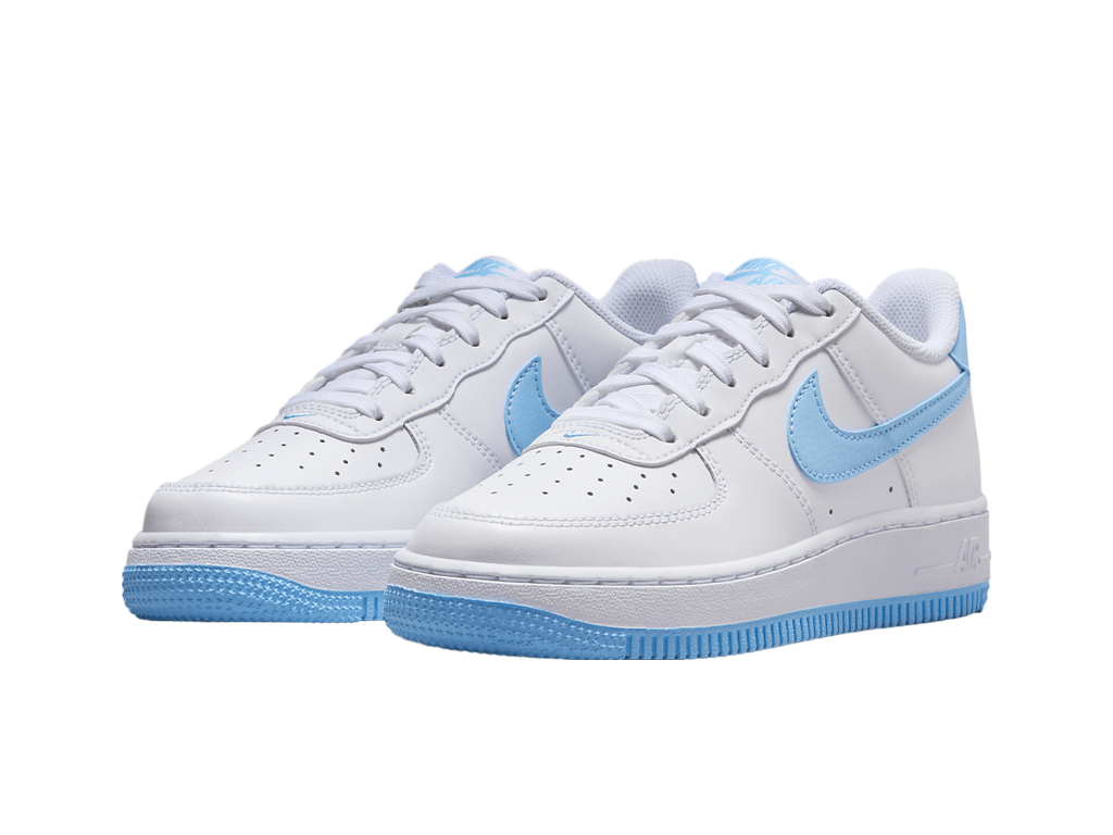 Nike Air Force 1 GS White Aquarius Blue-Nike-pikastore.cz
